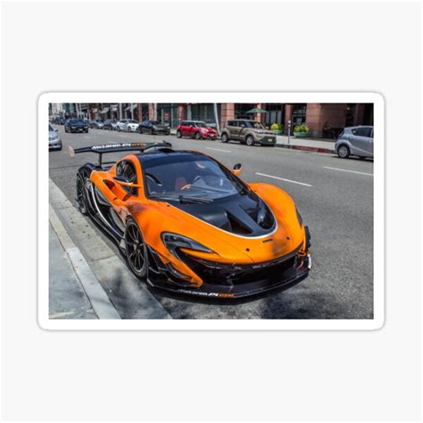 "Mclaren P1 GTR" Sticker for Sale by xaviccino | Redbubble