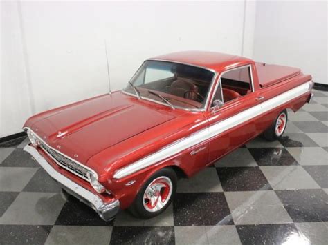 Ford Ranchero Miles Rangoon Red Pickup Truck V Speed