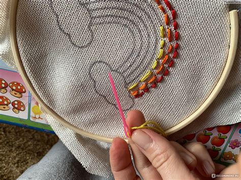 Набор для вышивания и творчества детский начинающим на канве LAVRUSCH ...