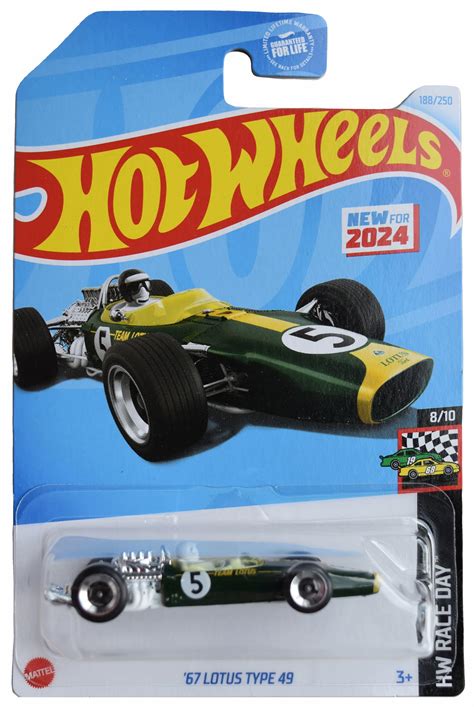 Amazon Hot Wheels Lotus Type HW Race Day Green Toys Games