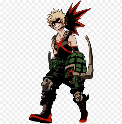 Free Download Hd Png Anime Transparent Badass Bakugou Katsuki Png