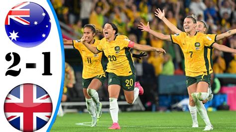 Australia Vs England Womens Extended Highlights 2023 Fifa Womens World Cup