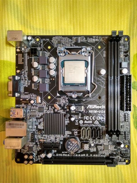Обзор от покупателя на Материнская плата Asrock H81M-VG4 R3.0 (LGA1150 ...