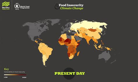 Food Insecurity And Climate Change Vivid Maps