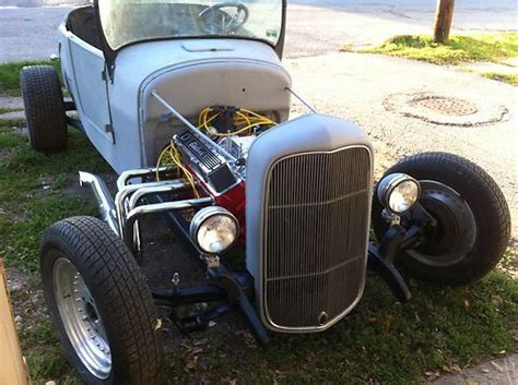 Sell Used Roadster Real Steel Body Hot Rod T Bucket Model T Ford Grill Rat Rod In