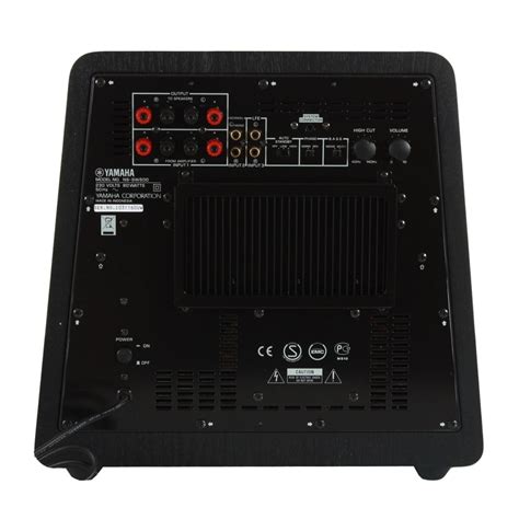 YAMAHA NS-SW500 Black - активный сабвуфер | 250 Вт / 20 - 160 Гц / черный