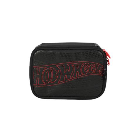Estojo Escolar Hot Wheels Capacidade Para 100 Lápis Luxcel Lika Bijuterias