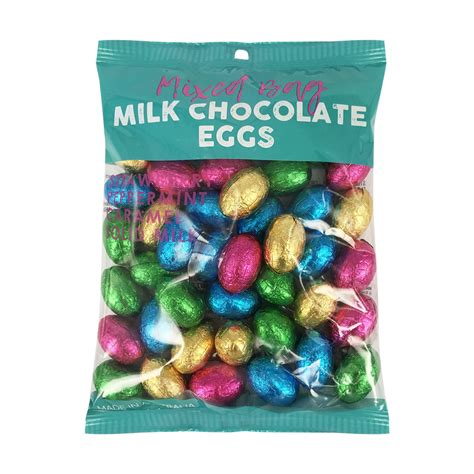 Kmart Brand Caramel Milk Chocolate Eggs And Mixed Bag Milk Chocolate