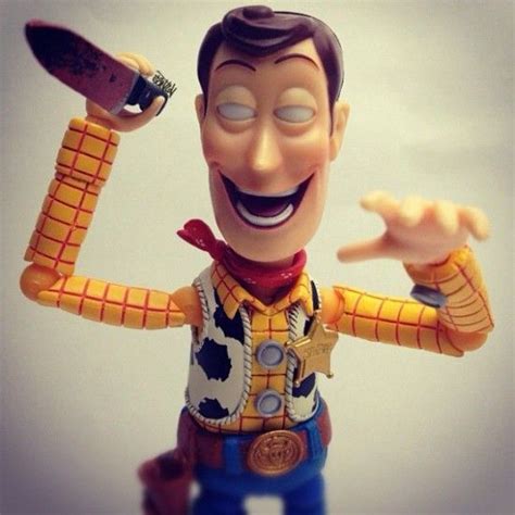 Rape Face Woody Doll