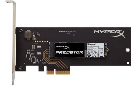 Kingston Anuncia La Disponibilidad De Su SSD PCIe HyperX Predator Y