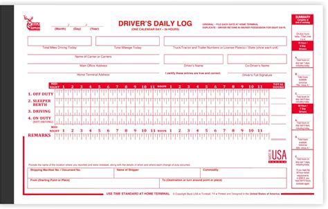 Amazon 2 In 1 Driver Daily Log Book 5 Pk With Simplified Driver