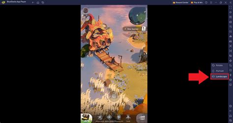 Как играть в AFK Journey в ландшафтном режиме на BlueStacks 5