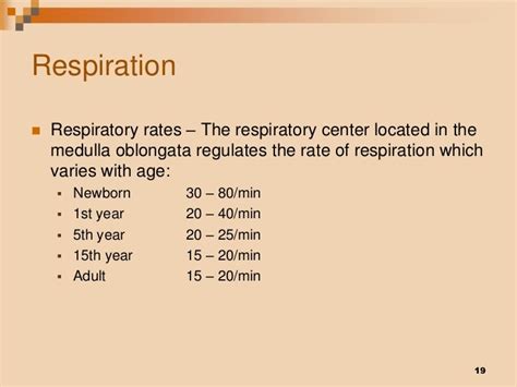 Respiration Rate Chart For Adults Keski