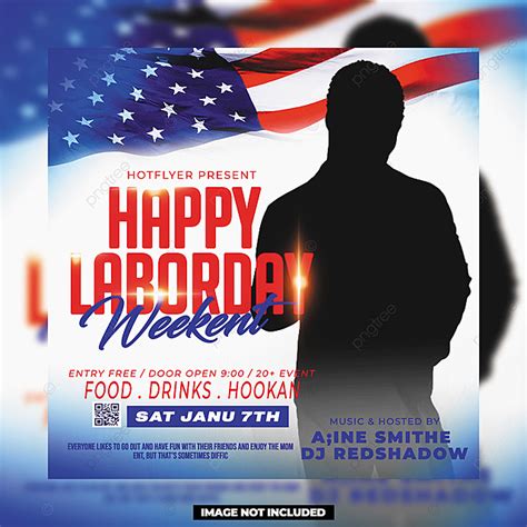 Labor Day Party Flyer Template Download On Pngtree