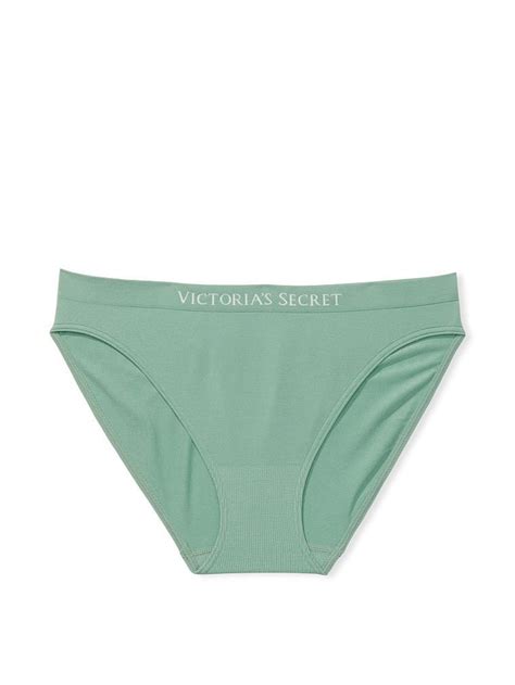 Playful Trend Seamless Logo Bikini Külot Grafikli Deniz Tuzu Yeşili VS26432823 Victoria s