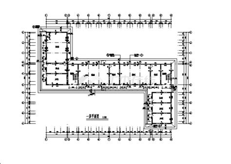 某多层小学教学楼建筑设计施工cad图纸（含说明）图纸设计说明土木在线