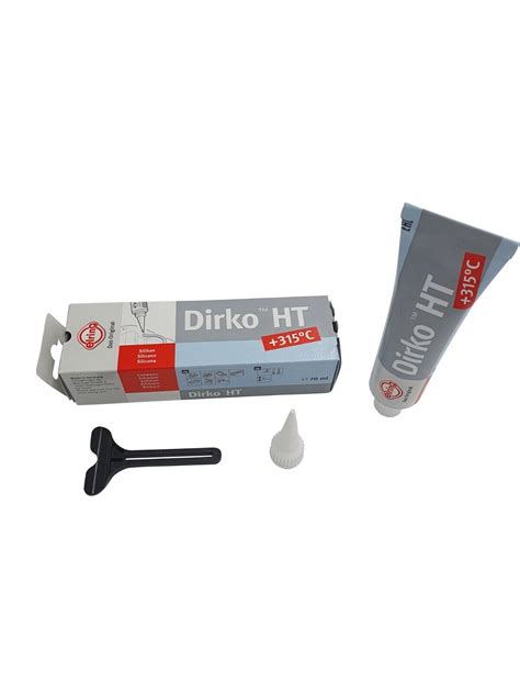 3x ELRING DIRKO HT Grau 70ml Dauerelastisch Dichtmasse Bis 315C