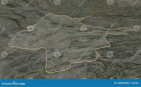 Herat Afghanistan Outlined Satellite Stock Illustration