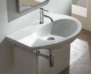 Wall Mounted Washbasin GR045 Ceramica GLOBO Ceramic Oval