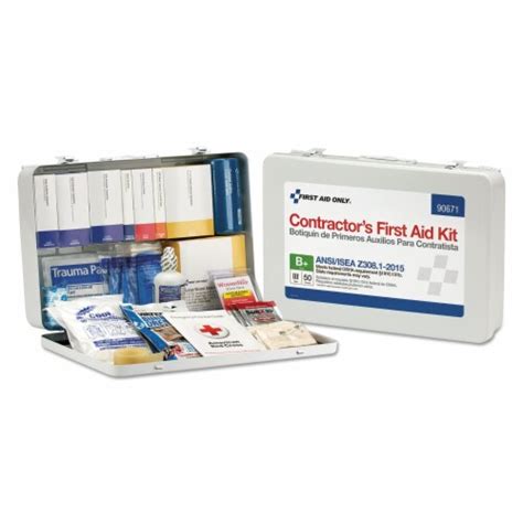 First Aid Only Contractor Ansi Class B First Aid Kit For People