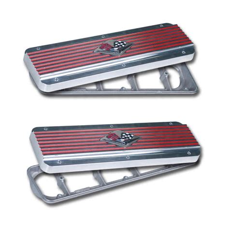 Chevy LS 2-piece Valve Covers - Custom Emblem (PSC-2020E)