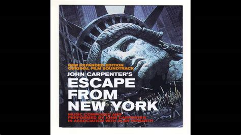 John Carpenter Escape From New York Main Theme Youtube