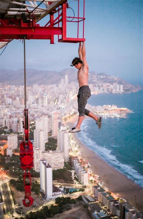 Teenage Climber Hangs Nude From M Crane Without Safety Harness News Au Australias