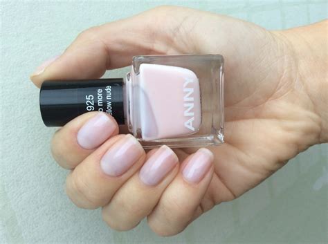 Anny Nail Polish No More Yellow Nude Mertz Manicure
