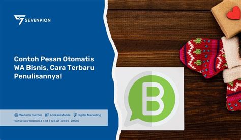 contoh pesan otomatis wa bisnis  terbaru penulisannya