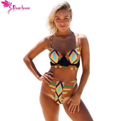 Dear Lover New Sexy Bikini Swimsuit Separate High Waist Brazil Women Push The Unique