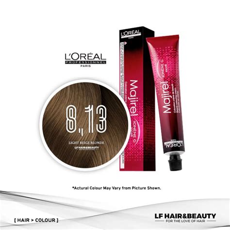 L Oreal Majirel Permanent Hair Color Light Beige Blonde Ml Lf