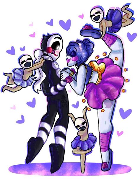 Puppet X Ballora Anime Fnaf Ballora Fnaf Fnaf Drawings