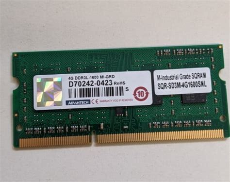 SQR-SD3M-4G1600SNL | Hamiltone Ltd.