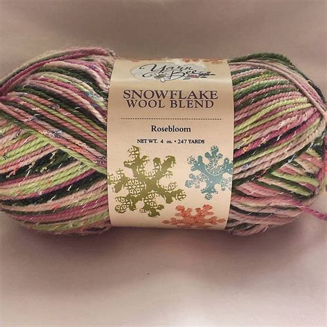 Yarn Sale Destash Wool Blend Yarn Yarn Bee Rosebloom