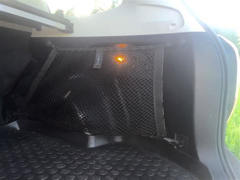 Боковые сетки в багажник — Subaru Forester (SJ), 2 л, 2013 года ...