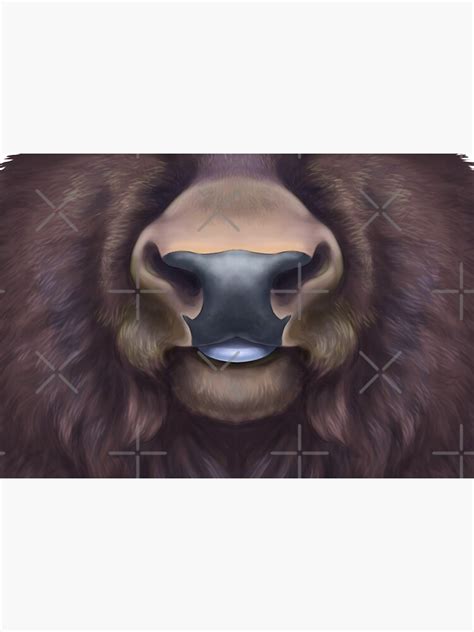 "American Bison Face" Mask for Sale by SidianArts | Redbubble