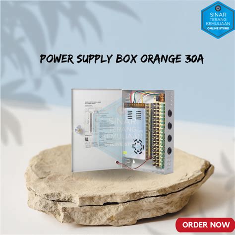 Jual Box Power Supply Cctv Power Supply Box Cctv 30afan Shopee