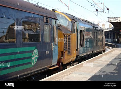 Class 37 Diesel Electric Locomotive Number 37 401 Named Mary Queen Of