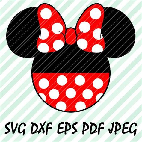 Minnie Mouse Silhouette Clipart Free Download On Clipartmag