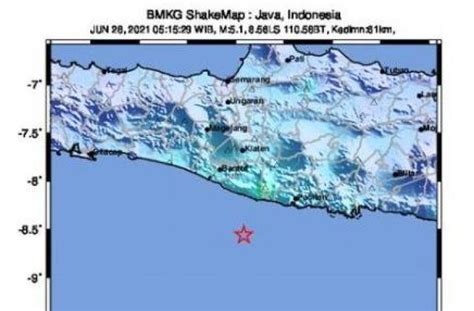 mirip malang  penjelasan gempa jogja  juni  menurut bmkg