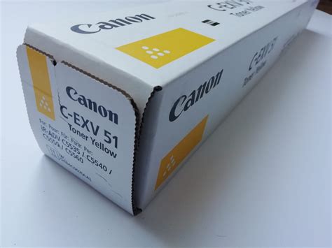 Oryginalny Toner Canon C Exv Yellow Forcopy Pl