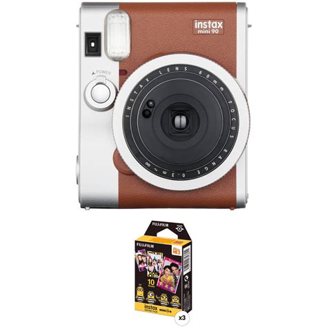 Fujifilm Instax Mini Neo Classic Instant Film Camera B H