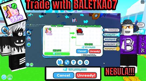 Trade My Nebula Dragon With Baletka07 In Pet Simulator X Roblox 1 W