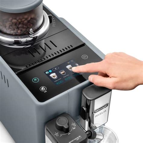 De'Longhi Rivelia Automatic Compact Bean to Cup Coffee Machine | Grey ...
