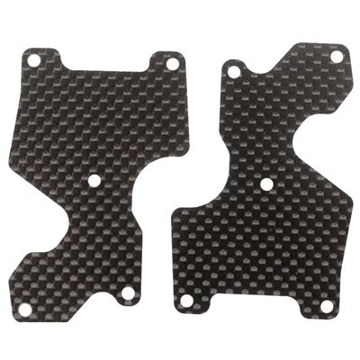 Mugen Seiki Mbx Graphite Rear Lower Suspension Arm Plates L R Mm