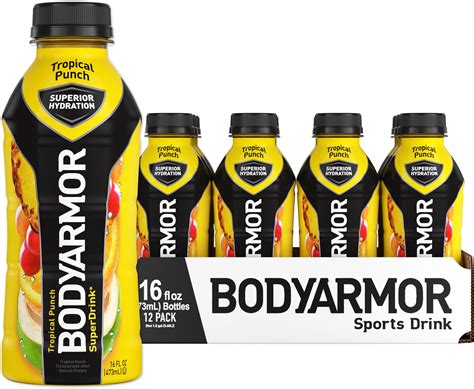 BODYARMOR Sports Drink Sports Beverage, Tropical Punch, Coconut Water