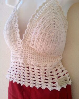 Top Bikini Tejido A Crochet Algod N Talle My Pug Tejidos Crochet