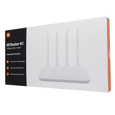 Xiaomi Mi Router R4CM 300MBs/4 Antenas - Blanco (DVB4231) - Top Technology