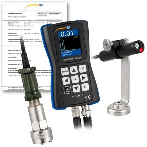 Vibration Meter Pce Vm Ica Incl Iso Calibration Certificate At Rs