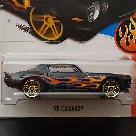 Yahoo オークション HOT WHeeLs CHEVY CAMARO 黒 FLAMS シェビー